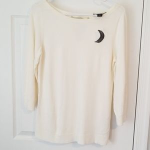 Ivory NWT WHBM sweater